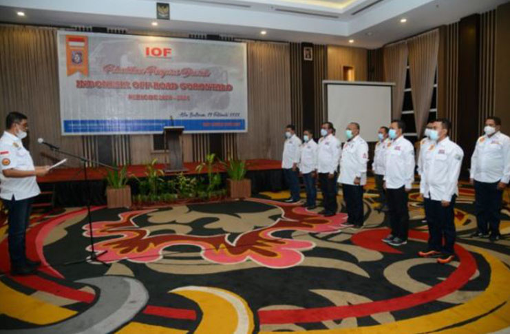 Rusli Habibie Dipercaya jadi Ketua Pengda IOF Gorontalo (Tambahan)