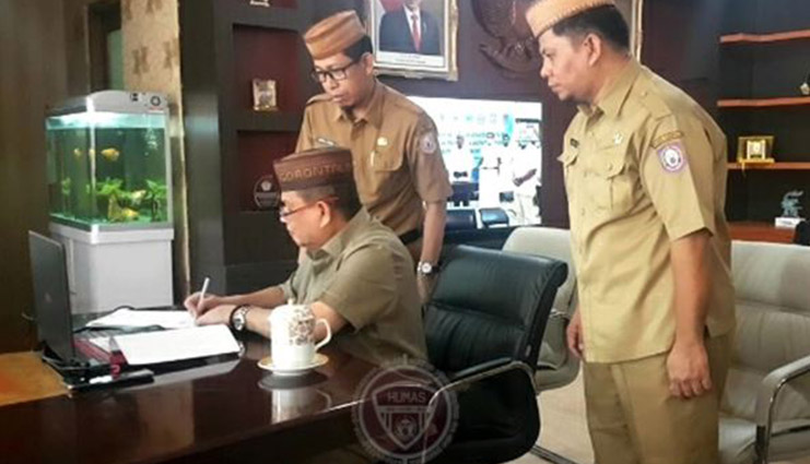 Serahkan LKPD 2019, Provinsi Gorontalo Optimis Raih Opini WTP dari BPK