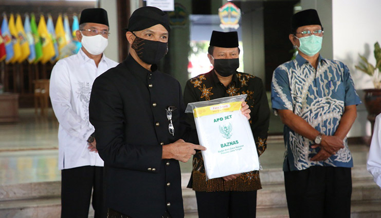 Distribusi APD di Jawa Tengah akan Diperluas Hingga ke Posko Pengecekan Pemudik