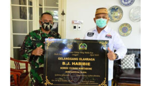 Gubernur Gorontalo Resmikan GOR Korem 133 NWB