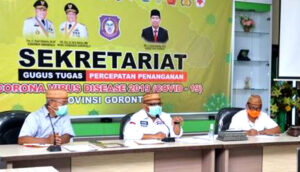 Lewat Video Conference, Rusli Evaluasi Tahapan Sosialisasi PSBB