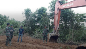 Dandim 0105 Aceh Barat Tinjau Pelaksanaan Pra TMMD Ke-108 di Desa Lango