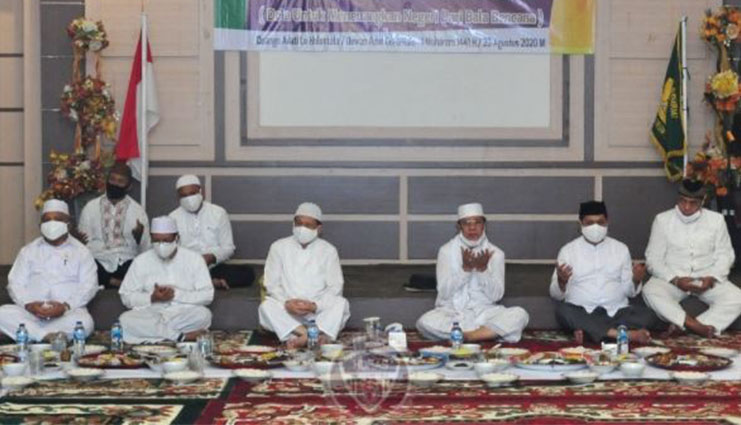 Duango Adati lo Hulontalo Gelar Doa Menenangkan Negeri dari Bala Bencana