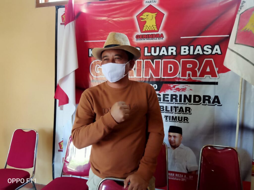 Pilkada Blitar 2020, Gerindra Jalin Koordinasi Lintas Partai