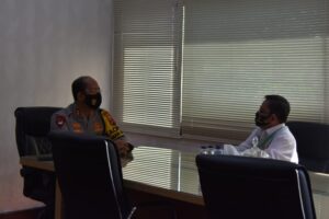 Indra Yasin Bersama Kapolda Gorontalo
