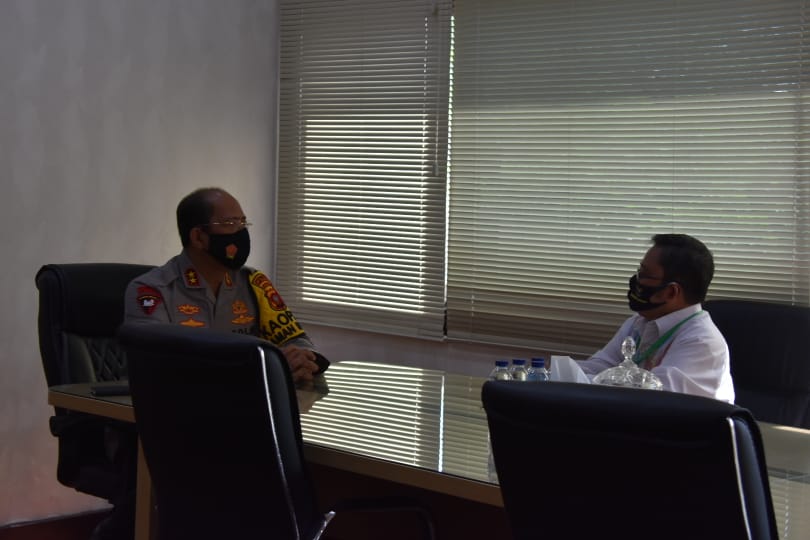Indra Yasin Bersama Kapolda Gorontalo