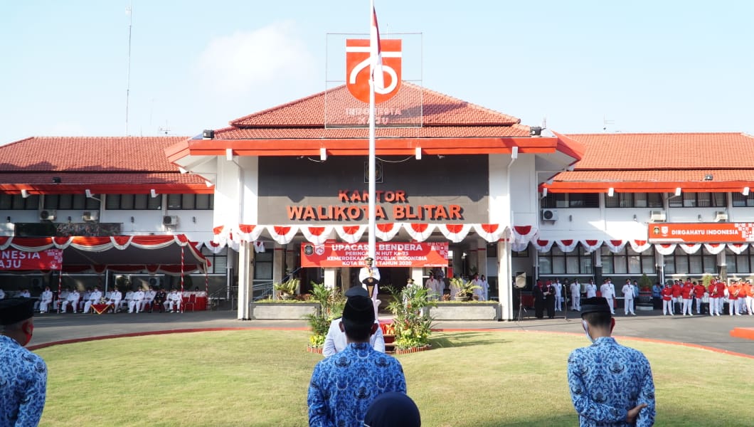 Upacara Pemkot Blitar