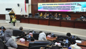 Wakil Gubernur Gorontalo Sampaikan Rancangan KUA PPAS 2021