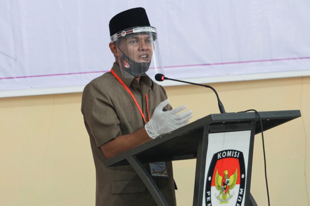 Ketua KPU Kabupaten Blitar Hadi Santosa