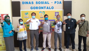 Sukseskan Program ATENSI, Loka Lansia Minaula Jalin Koordinasi dengan Gorontalo