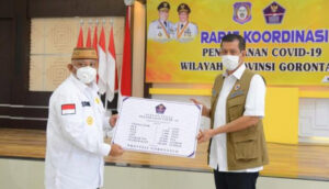 Gorontalo Dapat Bantuan Penanganan Covid-19 dari BNPB