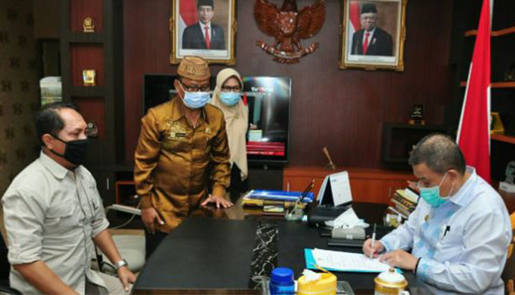 Gorontalo Terima Dua Unit Ventilator dari PT. Puncak Emas Tani Sejahtera