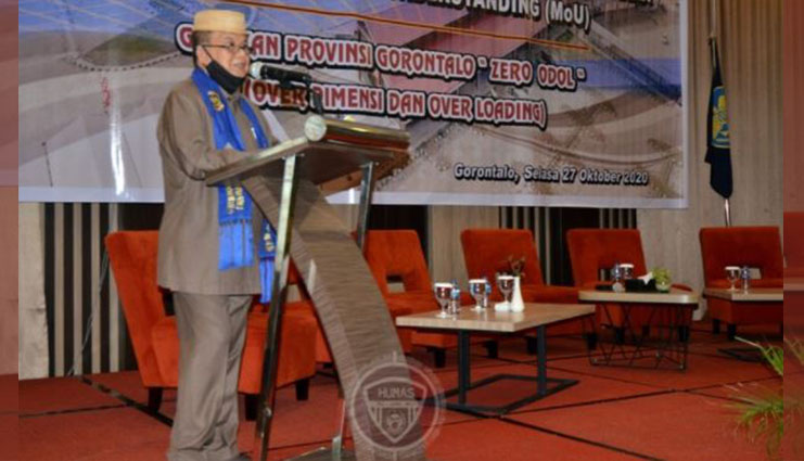 Idris Rahim Pimpin Deklarasi Gorontalo Zero ODOL