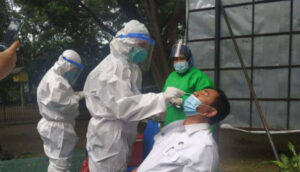 ASN di Kantor Gubernur Gorontalo Ikut Swab Test