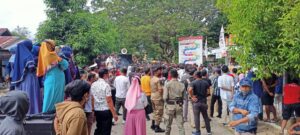 Demo di Kantor Bawaslu Kab. Gorontalo