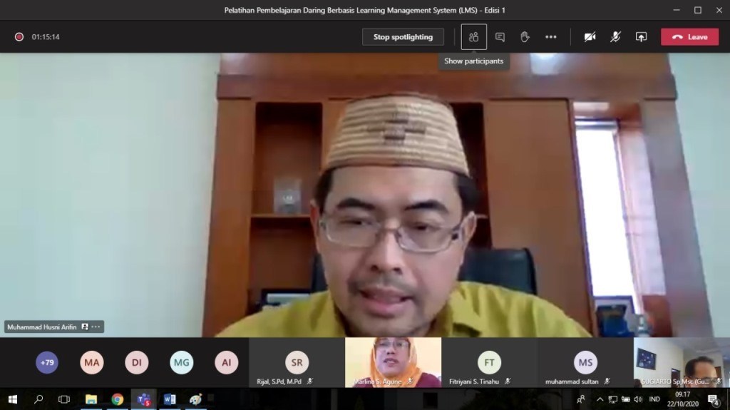 Direktur UT Gorontalo, M. Husni Arifin