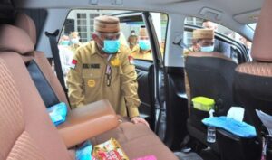 Gubernur Gorontalo Pimpin Apel Kenderaan Dinas
