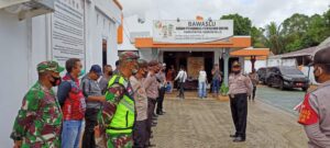 Pengamanan Kantor Bawaslu Kabgor