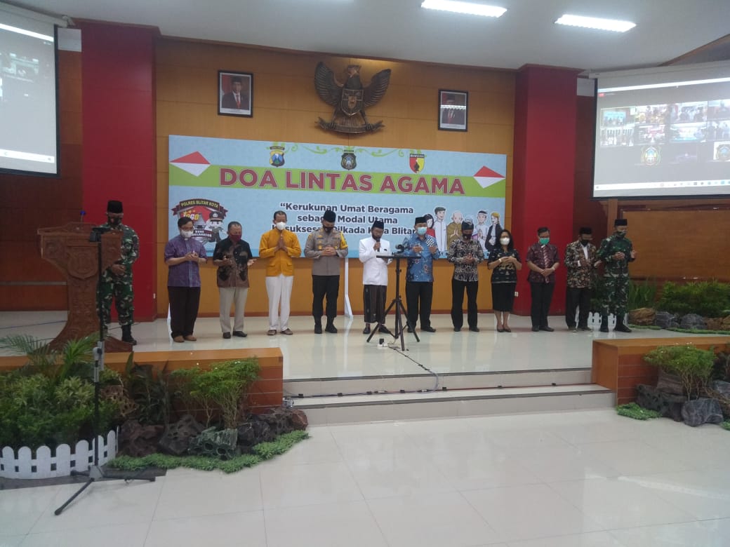 Doa Lintas Agama se Kota Blitar