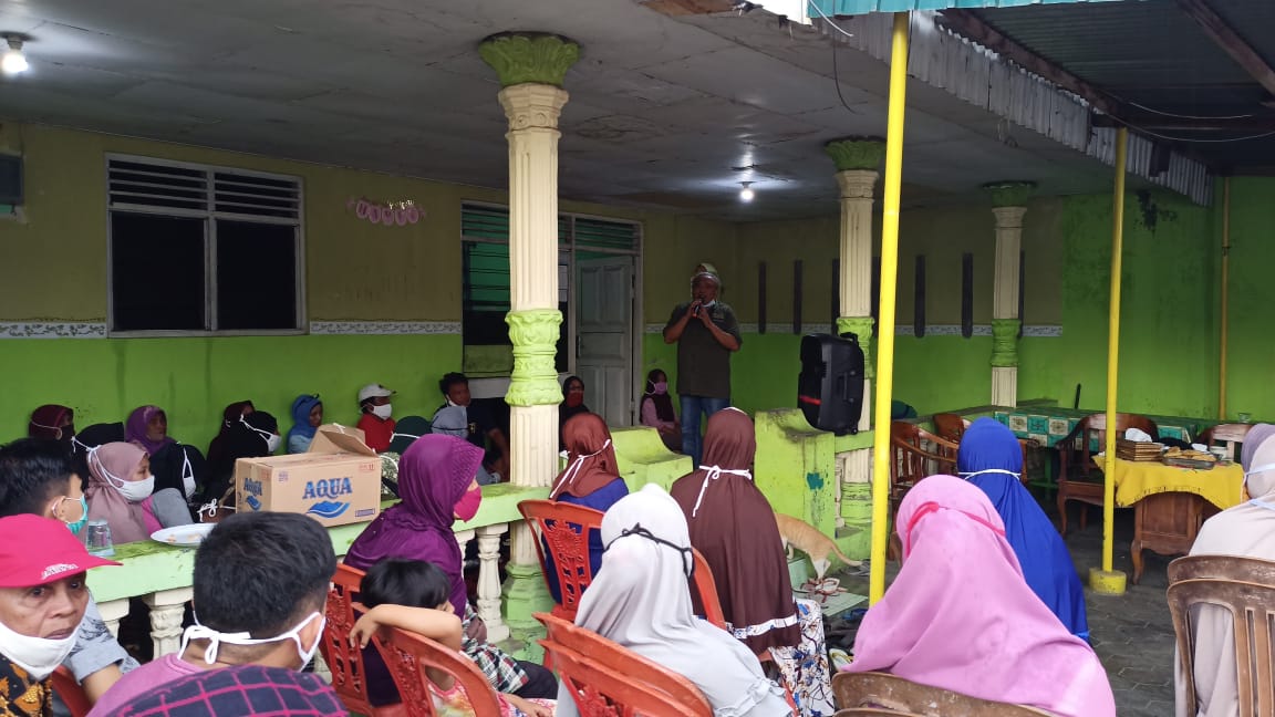 Kampanye Tatap Muka Calon Bupati dan Wakil Bupati Gorontalo, Tonny S. Junus dan Daryatno Gobel, di Kelurahan Kayu Bulan, Kecamatan Limboto