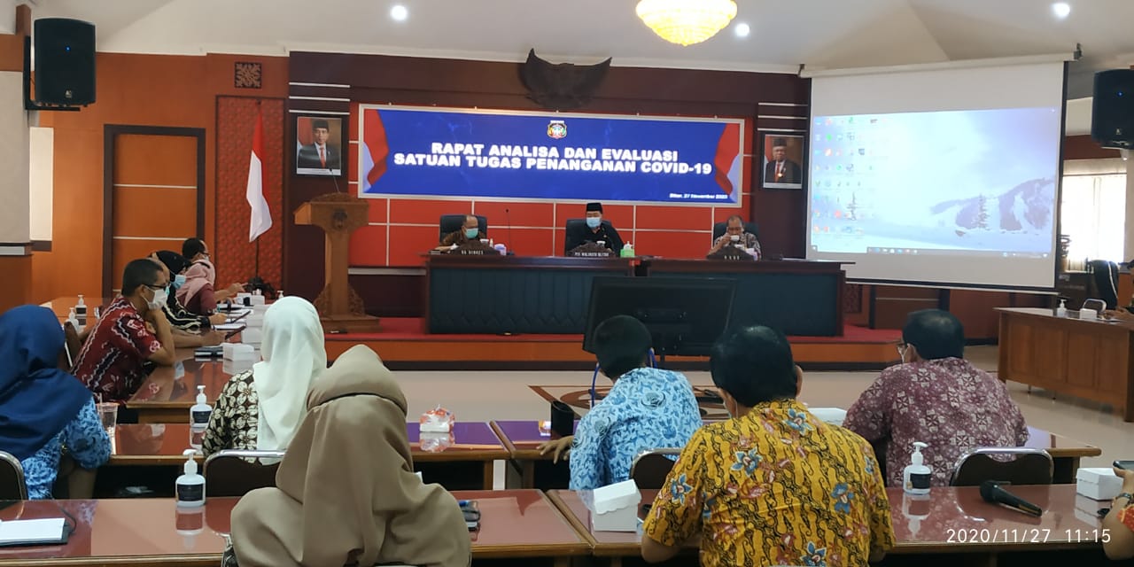Kota Blitar Zona Kuning Naik Zona Oranye