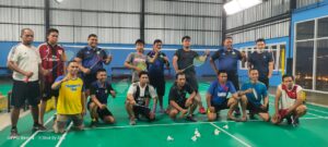 Personil Basarnas Gorontalo dengan rekan-rekan Jurnalis