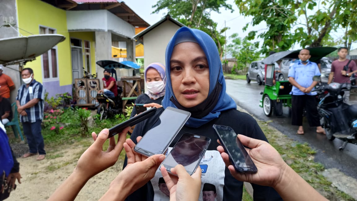 Salah Satu Tim Pemenangan Paslon Tonny-Daryatno, Ningsih Nurhamidin
