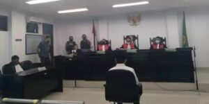 Sidang Putusan Darwis Moridu