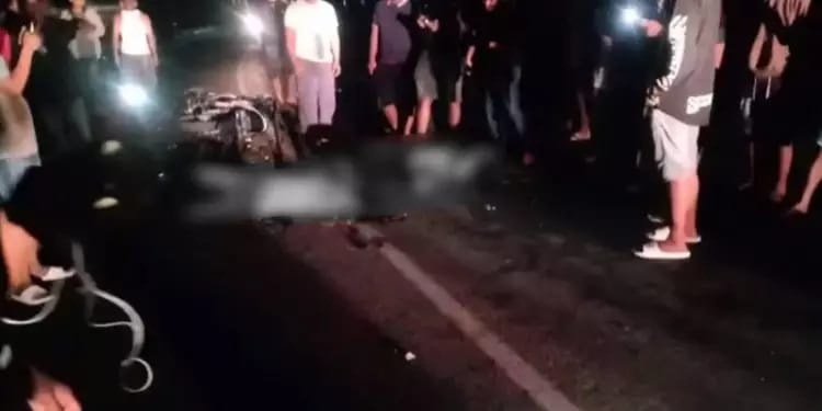 Tabrakan Maut di Kelurahan Tuladenggi