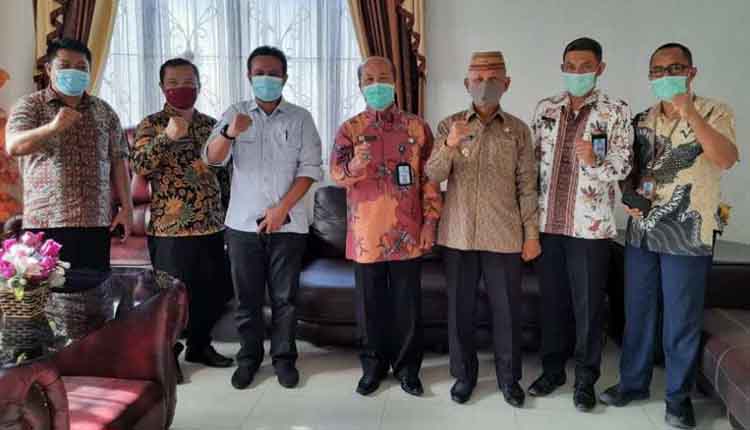 Amin Haras terima Kunjungan Kepala Kantor Kemenkumham Gorontalo