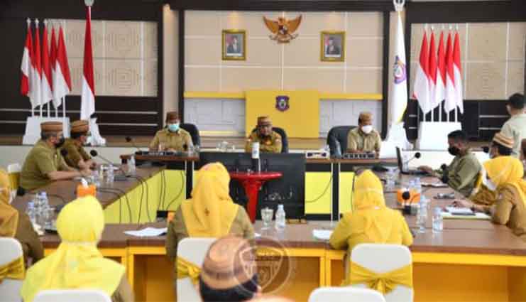 Bekerja Jangan Neko-Neko, Itu Pesan Rusli ke Pejabat Dikbudpora