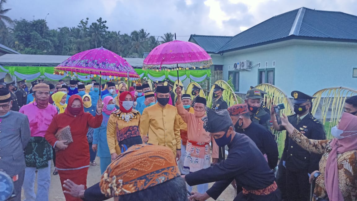 Lepas Secara Adat Letkol Arm Firstya Andrean Gitrias