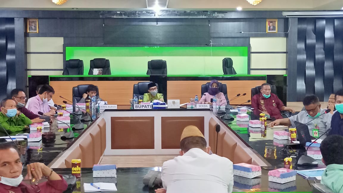 Rapat Pemaparan Revisi RTRW Kabupaten Gorontalo