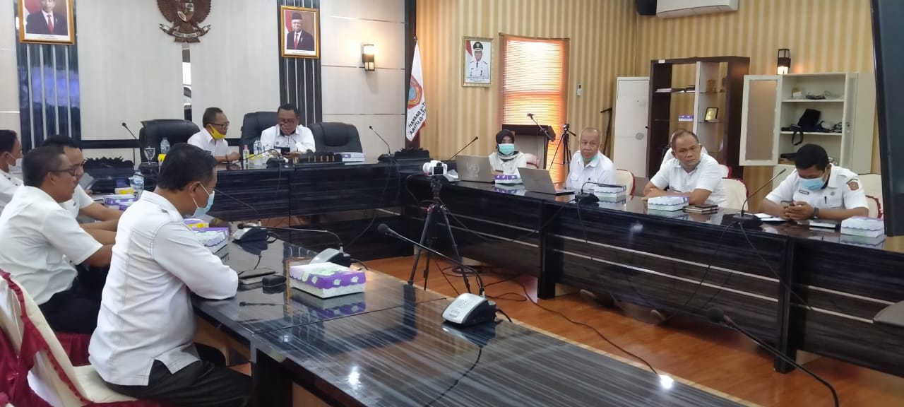 Suasana Webinar dengan Kementerian Dalam Negeri