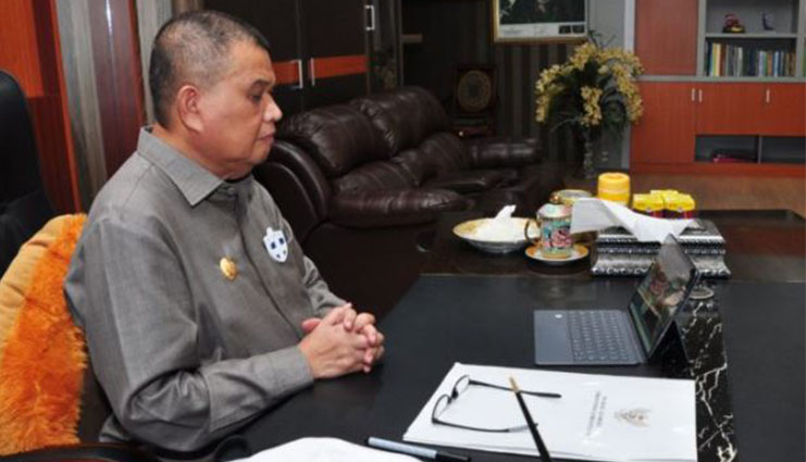 Idris Rahim Ikuti Peluncuran Laporan Tahunan Ombudsman Tahun 2020