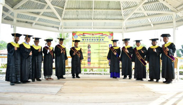 Dua Kepala Dinas dari Gorontalo Raih Profesi Insinyur di Unsrat