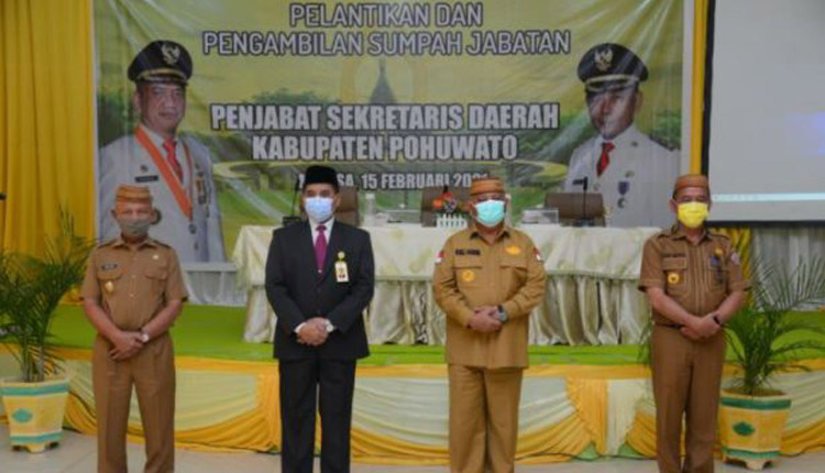 Penjabat Sekretaris Daerah Pohuwato Dijabat Asisten III