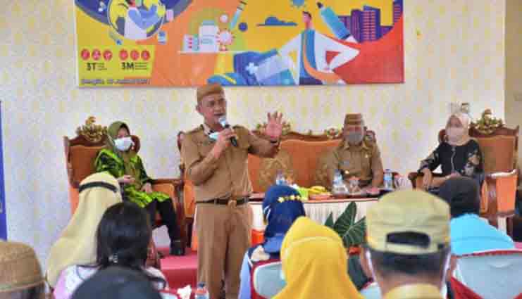 Dengilo – Paguat jadi Titik Perdana Sosialisasi Vaksinasi Covid-19 di Pohuwato