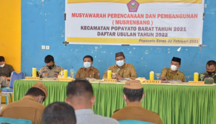 Wilayah Barat di Pohuwato jadi Titik Pertama Musrenbang