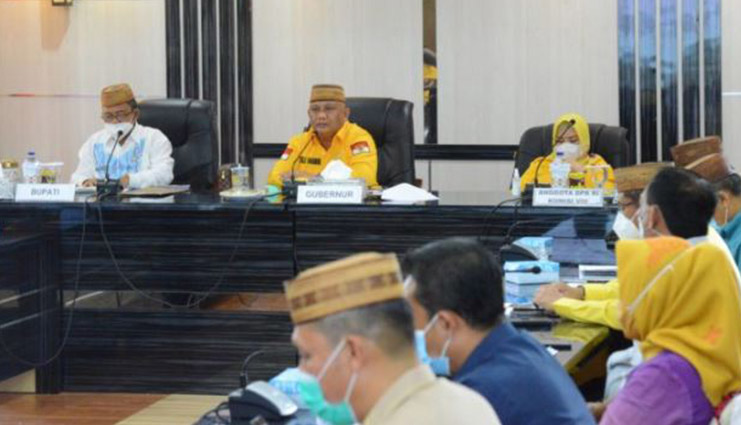 Gubernur Gorontalo Bangga dengan Proses Vaksinasi di Gorontalo Utara