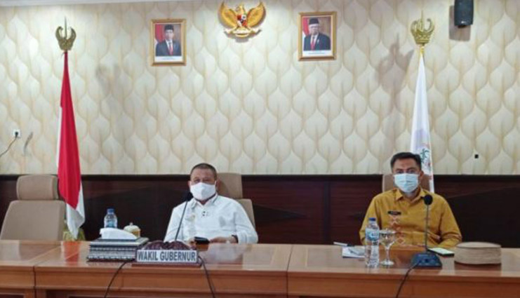 Wakil Gubernur Gorontalo Ikuti Rakortekrenbang 2021 dengan Menteri PPN Kepala Bappenas
