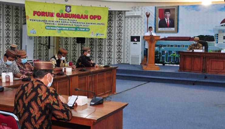 RKPD Pemerintah Provinsi Gorontalo Fokus Pencapaian Target RPJMD 2017 - 2022