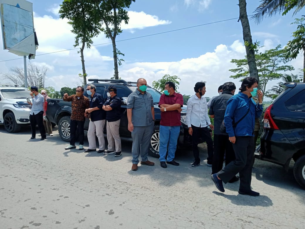 Anggota Komisi III DPRD Kabupaten Blitar, Saat Melakukan Inspeksi Mendadak Bersama Anggota Komisi D DPRD Provinsi Jatim
