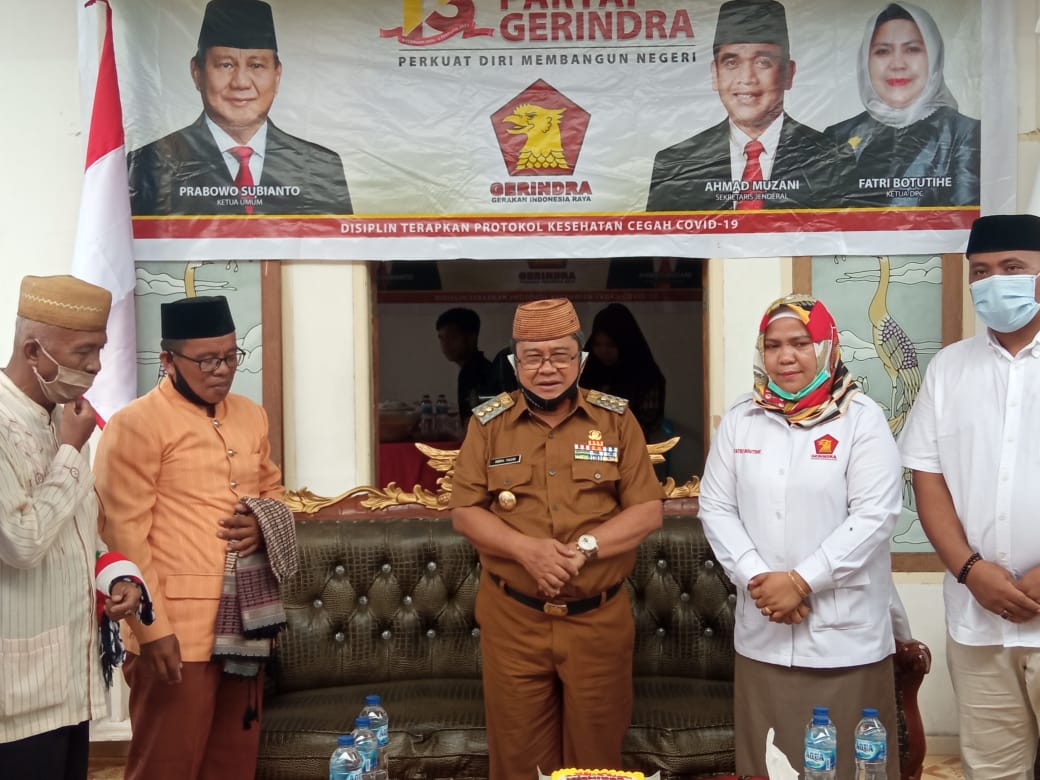 Indra Yasin HUT Gerindra