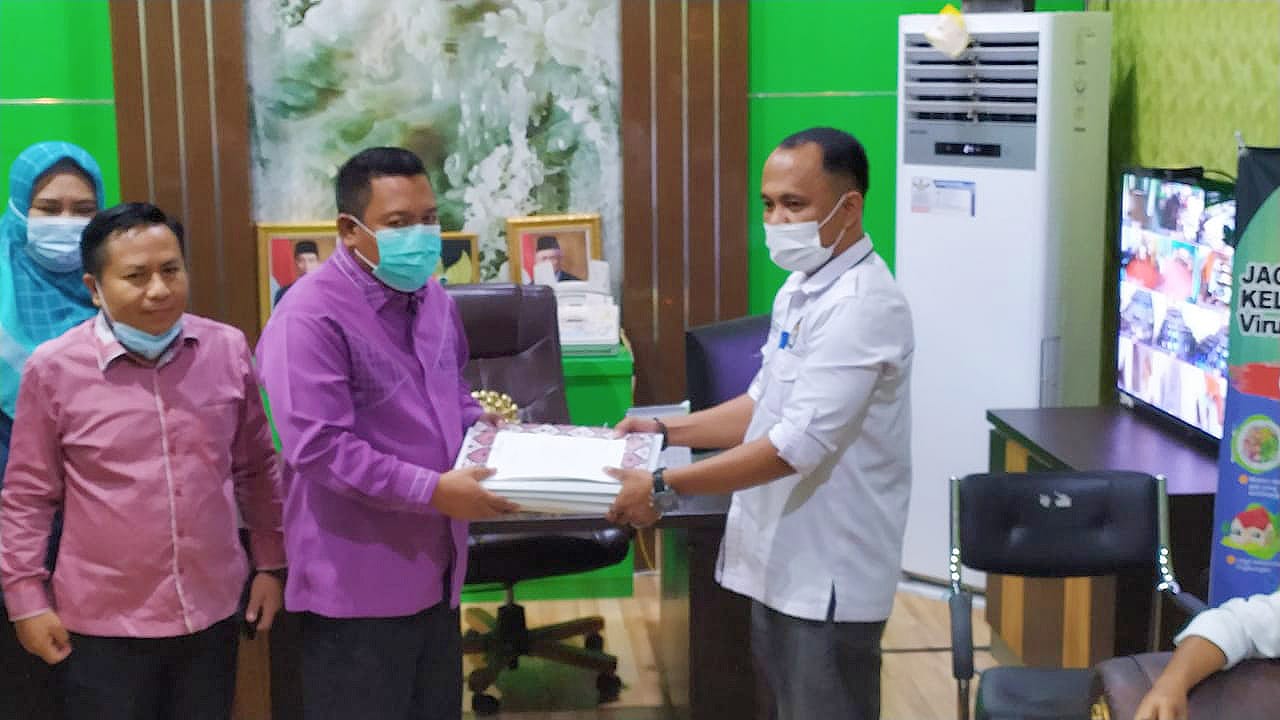 KPU Kabgor Serahkan Dokumen Usulan Pengangkatan Bupati dan Wakil Bupati Terpilih ke DPRD
