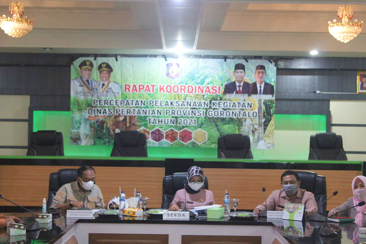Rapat Koordinasi Percepatan Pelaksanaan Kegiatan Dinas Pertanian
