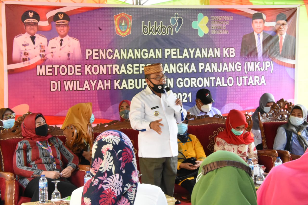 Tekan Laju Pertumbuhan Penduduk, Pemkab Gorontalo Utara Maksimalkan Program KB