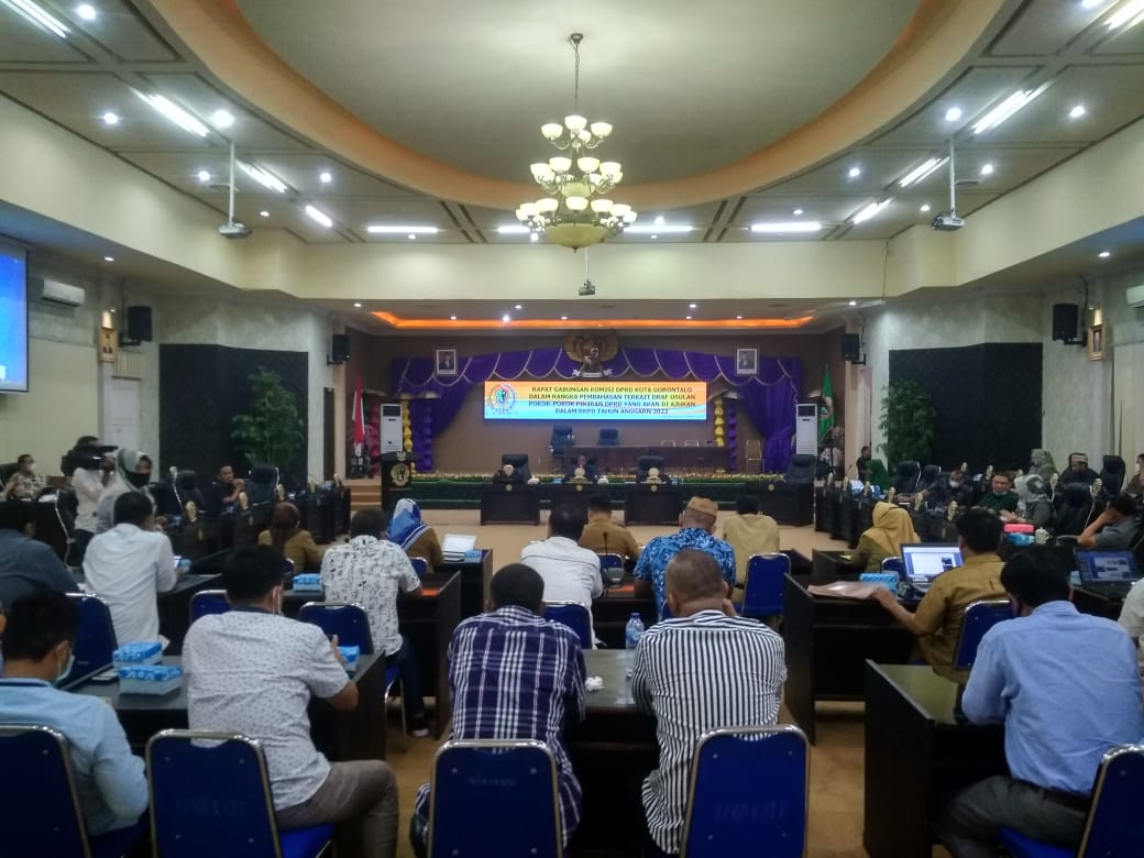 DPRD Bahan Poin Penting Penyusunan RKPD Kota Gorontalo Tahun 2022