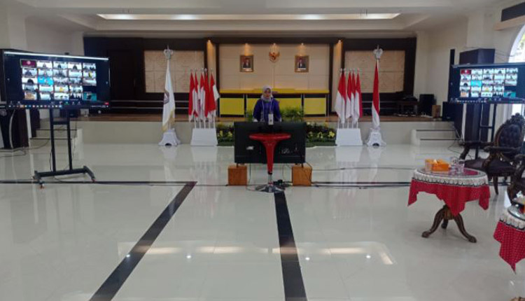 Rakernas Dekranasda Digelar Virtual di Rujab Gubernur Gorontalo