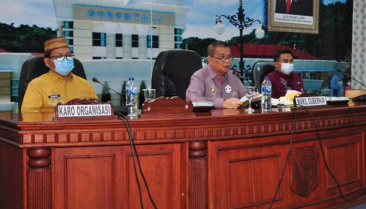 Biro Organisasi Gelar Rapat Koordinasi Penyesuaian Kelembagaan OPD